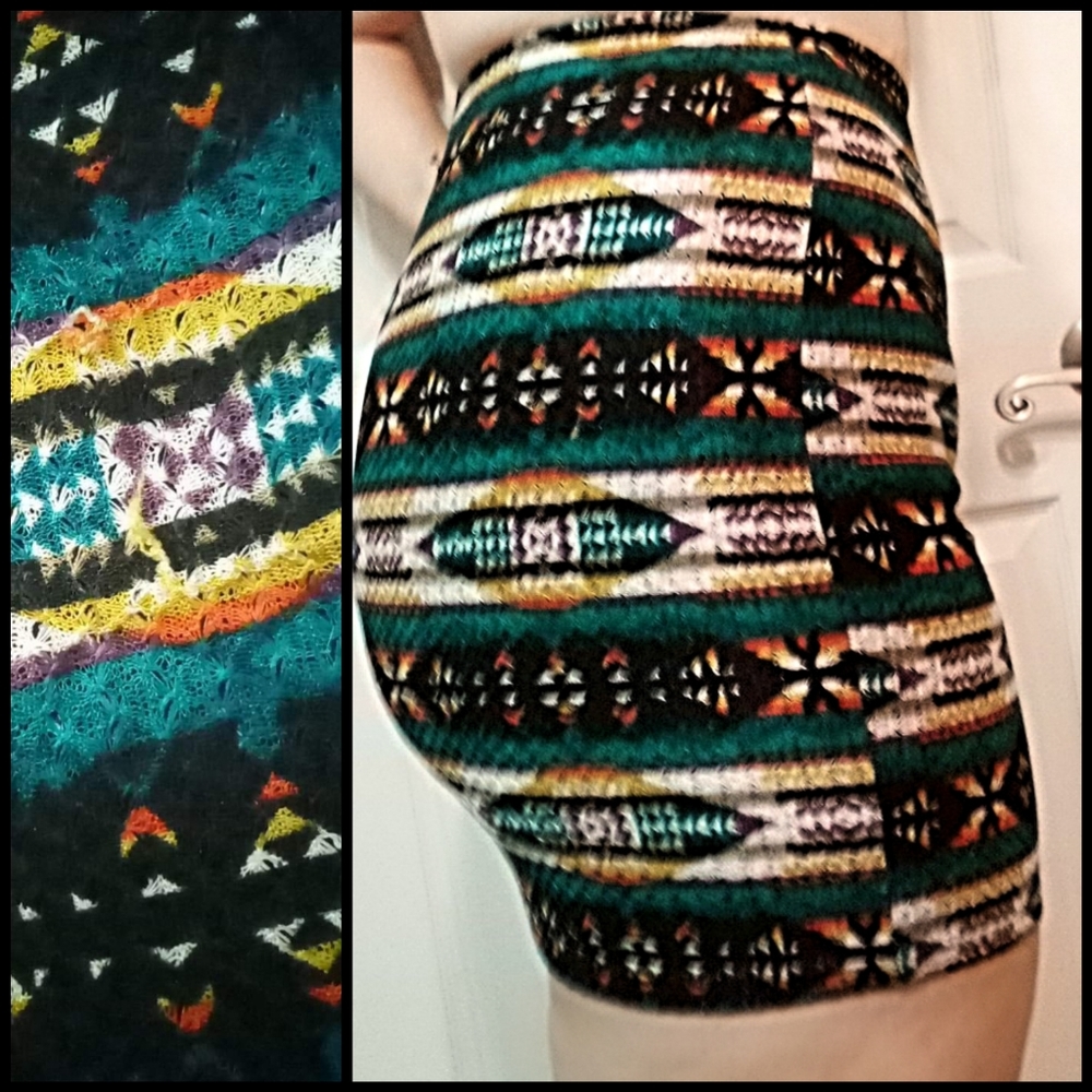 Bodycon Geometric Mini - Picture 2 of 2
